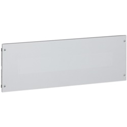 Pannello cieco 600x200 mm 4 viti fissaggio per quadri elettrici protezione e copertura spazi inutilizzati