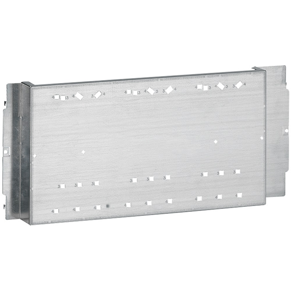 Piastra fissaggio M250-400 lunghezza 600mm per quadri elettrici industriali e civili
