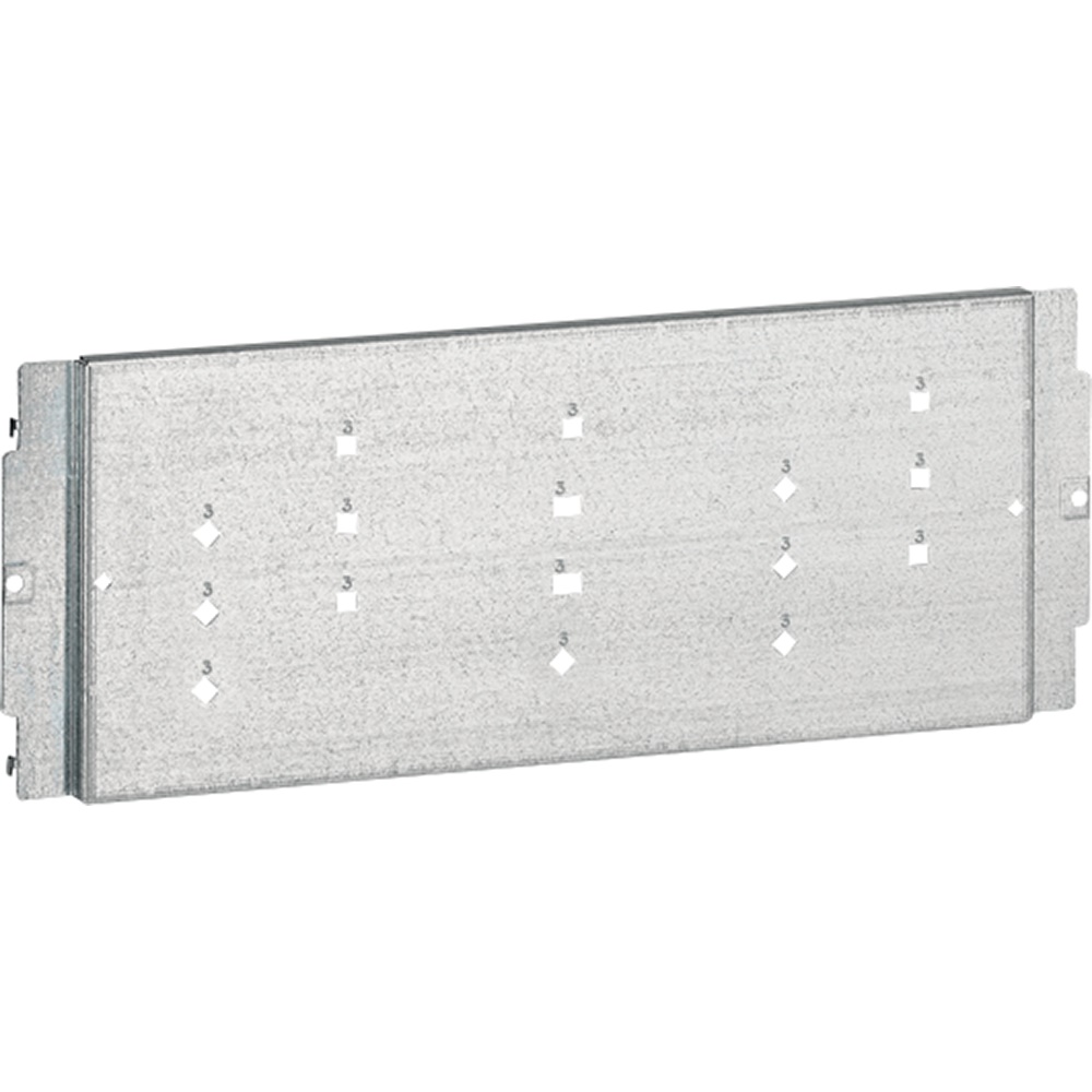 Piastra fissaggio metallica M250-400 lunghezza 600mm per quadri elettrici professionali