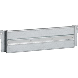 Piastra Megatiker fissa verticale 600mm guida DIN35 per quadri e armadi elettrici