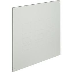 Pannello metallico 600x600mm per interruttori M160-250 e M4 630 con modulo differenziale applicazioni elettriche industriali e civili