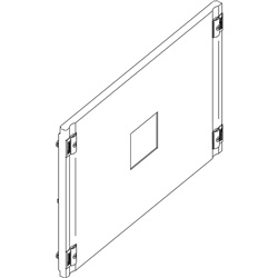 Pannello plastica M250-630 differenziale 600x600mm per installazioni elettriche