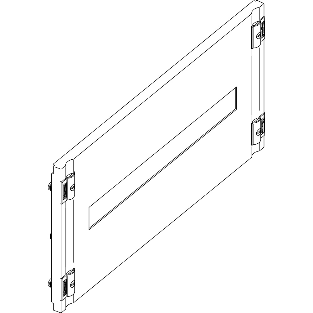 MAS - PANNELLO PLASTICA 24 DIN 600X