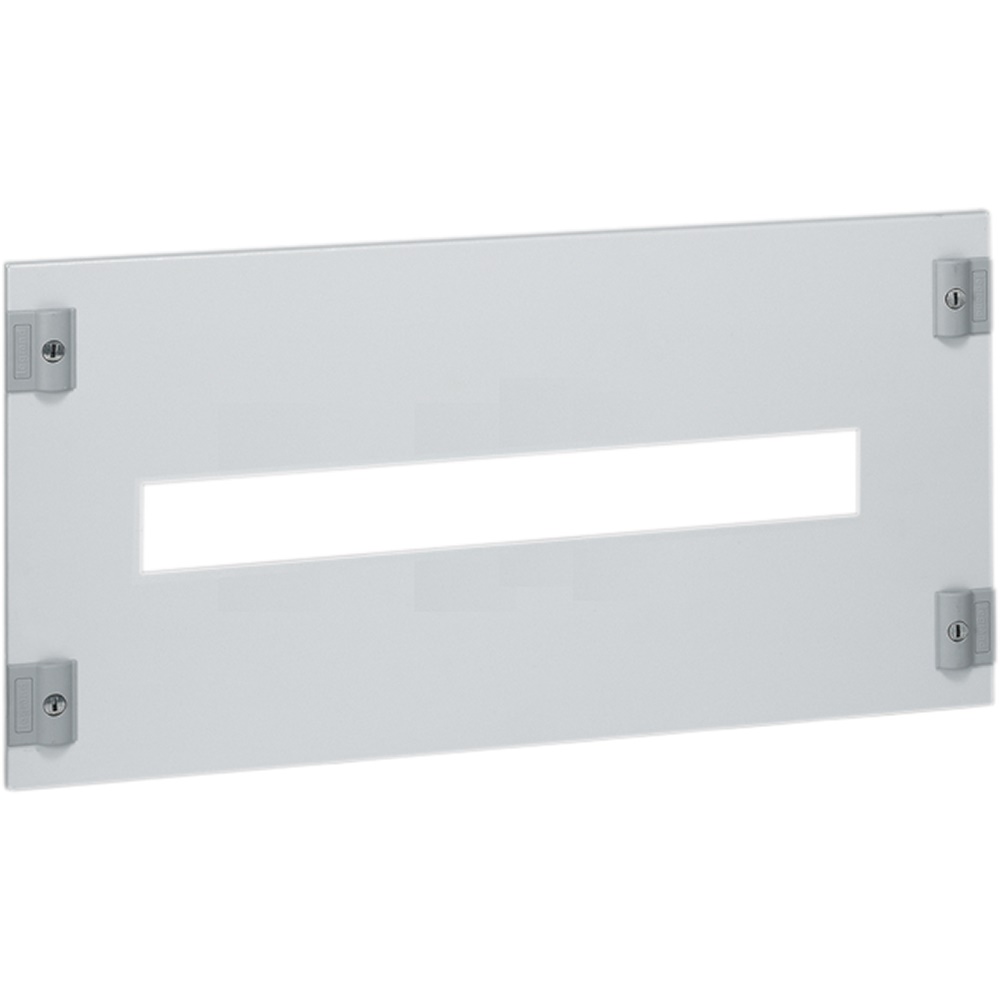 Pannello protezione metallo 1/4 giro 24 moduli DIN 600x300 per quadri elettrici