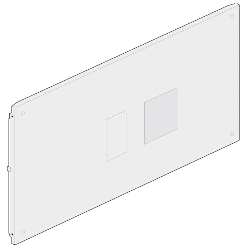 Pannello orizzontale MAS M630 600x300mm fissaggio 4 viti per interruttori M4 630 applicazioni elettriche