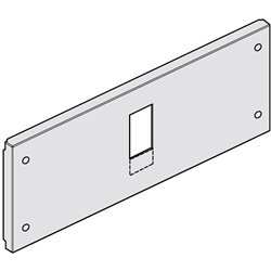 Pannello Megatiker M160 orizzontale 600x150mm per installazioni elettriche professionali robusto e funzionale