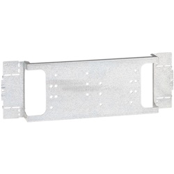 Piastra orizzontale zincata M250 600mm fissaggio componenti elettrici armadi quadri