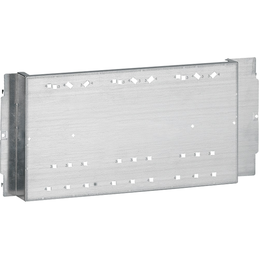 Piastra fissaggio MW250 lunghezza 600 mm per quadri e armadi elettrici professionali