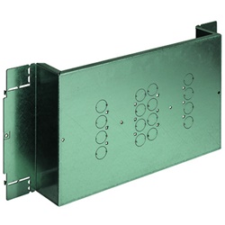 Piastra fissaggio MW630 orizzontale 600 mm per quadri e armadi elettrici