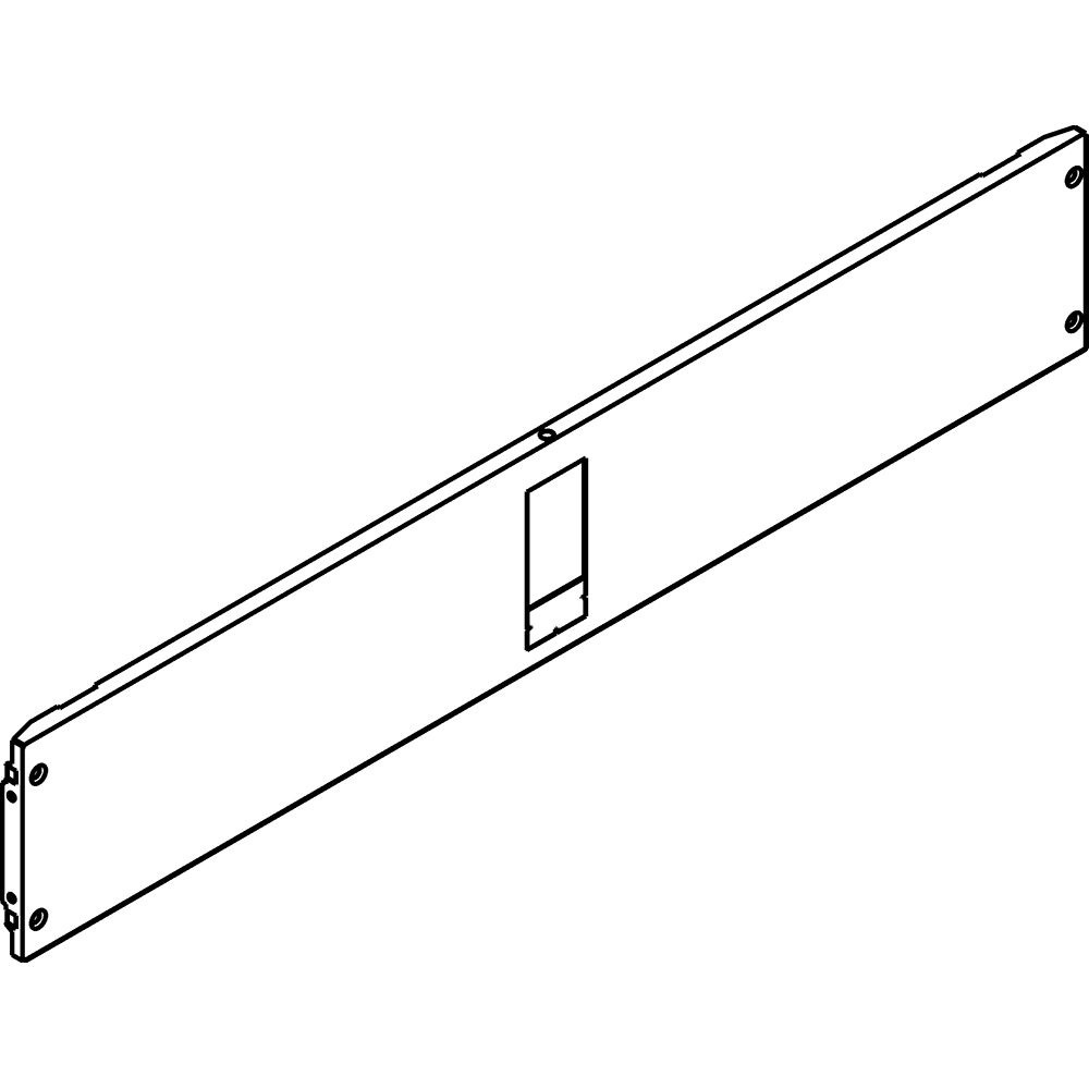 Pannello Megatiker M160 orizzontale 850x150mm per interruttori applicazioni elettriche industriali e civili