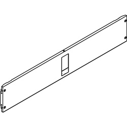Pannello Megatiker M160 orizzontale 850x150mm per interruttori applicazioni elettriche industriali e civili