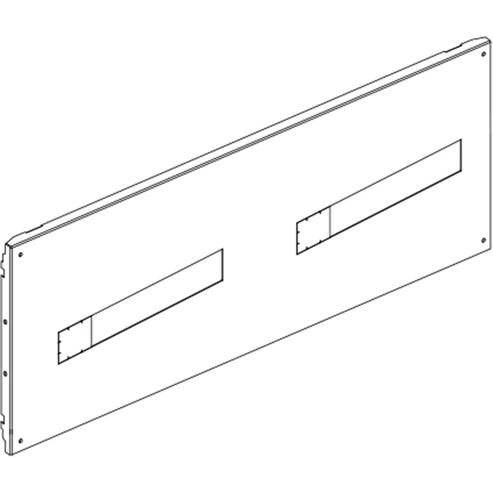 Pannello elettrico MAS 2 sezionatori MW250 850x300mm per impianti industriali e quadri elettrici