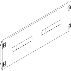 Pannello elettrico 1/4 giro doppia serratura 2 sezionatori MW250 850x300mm uso industriale e civile