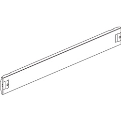 Pannello cieco metallo 850x50mm fissaggio 1/4 giro per quadri elettrici