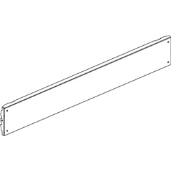 Pannello cieco 850x100 mm 4 viti fissaggio per quadri elettrici industriali