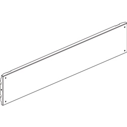 Pannello cieco 850x150 mm 4 viti fissaggio per quadri elettrici protezione e organizzazione impianti