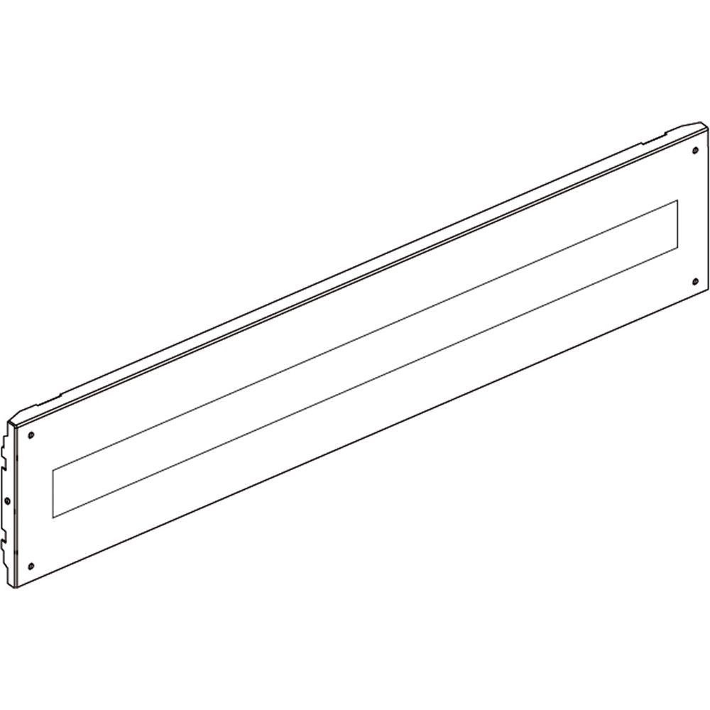 Pannello modulare 36 moduli DIN35 850x150 mm per quadri elettrici industriali e civili