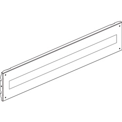 Pannello modulare 36 moduli DIN35 850x150 mm per quadri elettrici industriali e civili