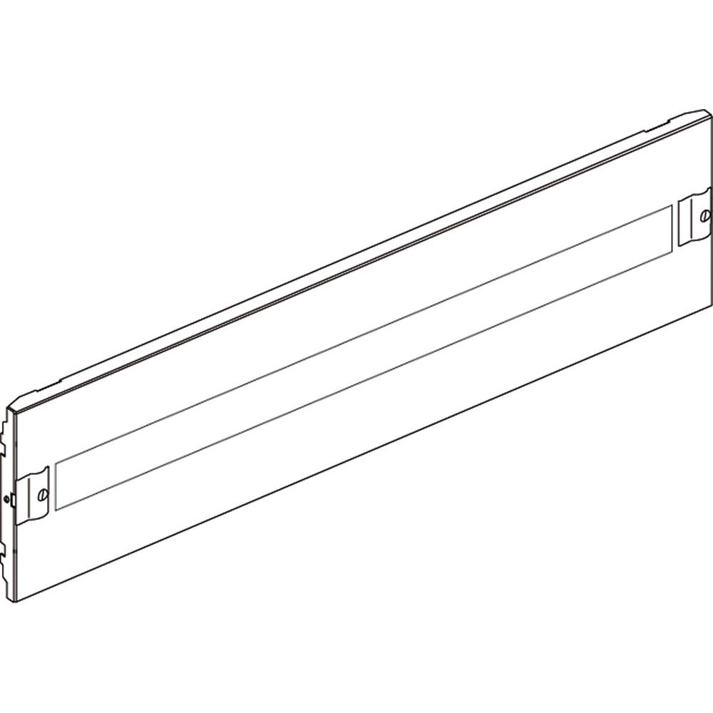 Pannello chiusura quadro elettrico 1/4 giro 36 moduli 850x150 mm resistente