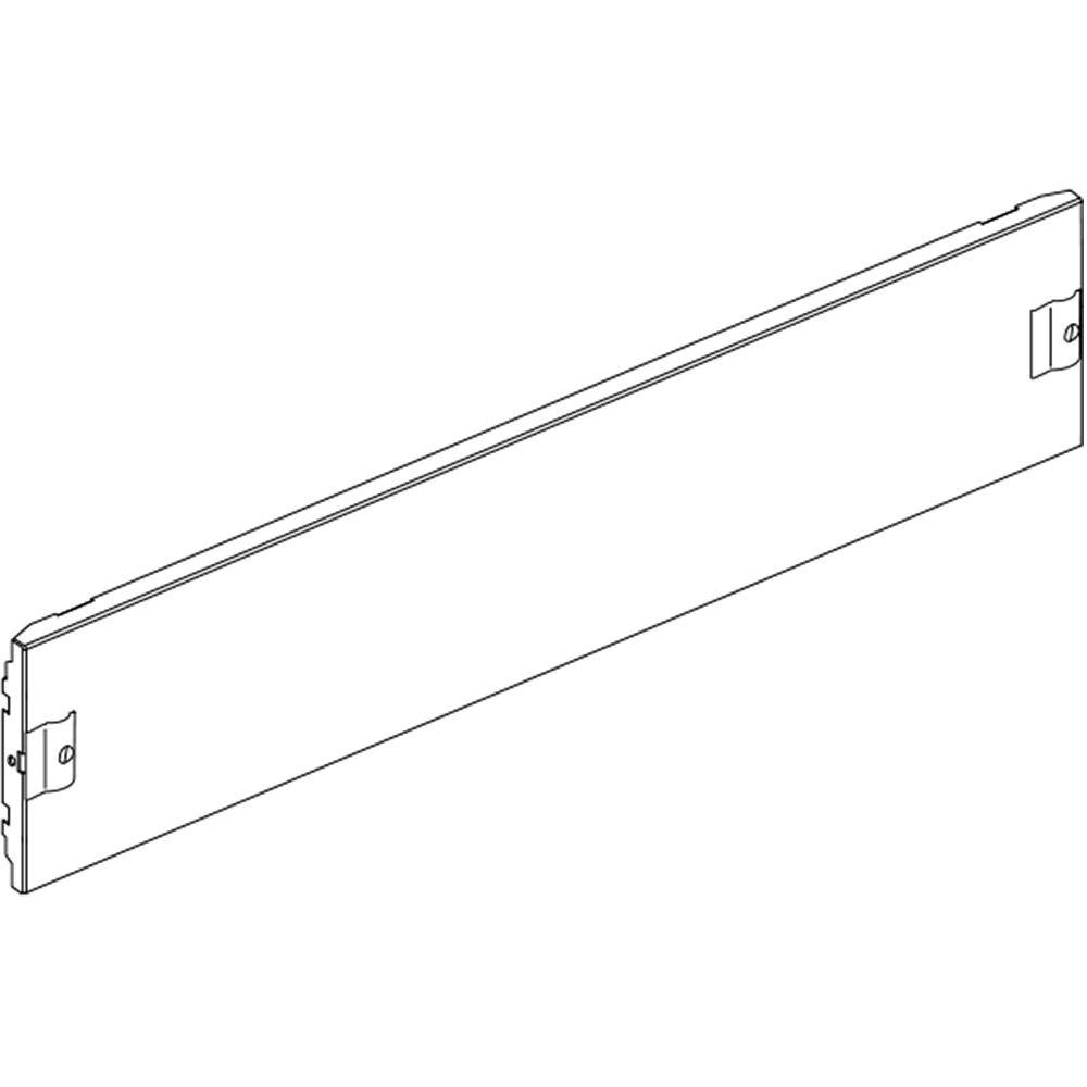 Pannello cieco 1/4 giro 850x150 mm copertura resistente per quadri elettrici