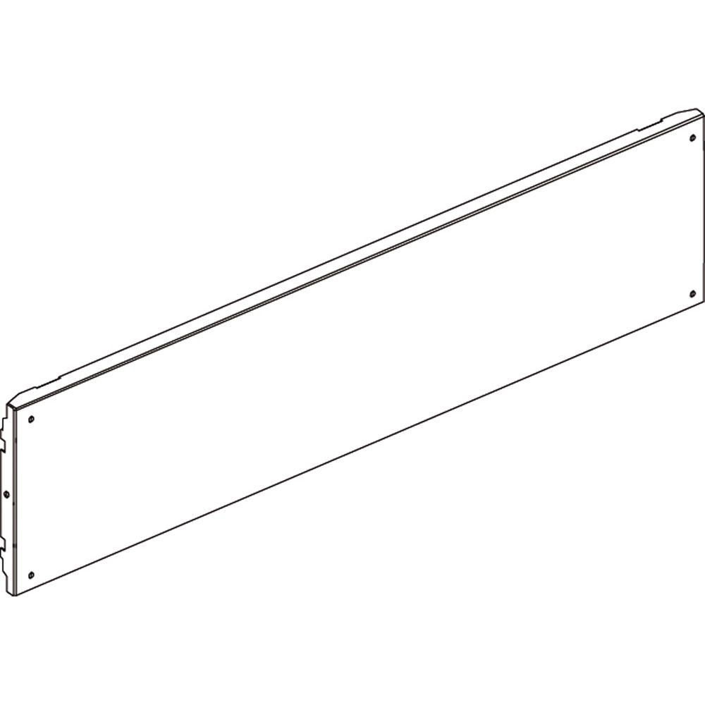 Pannello cieco 850x200mm 4 viti fissaggio per quadri elettrici protezione spazi vuoti