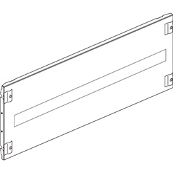 Pannello copertura quadro elettrico 1/4 giro 36 moduli DIN 850x200 mm resistente e facile montaggio
