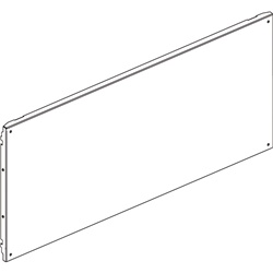 Pannello cieco 850x400 mm 4 viti fissaggio per quadri elettrici distribuzione componenti
