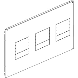Pannello MAS M250-400 850x400mm 4 viti fissaggio per interruttori impianti elettrici professionali
