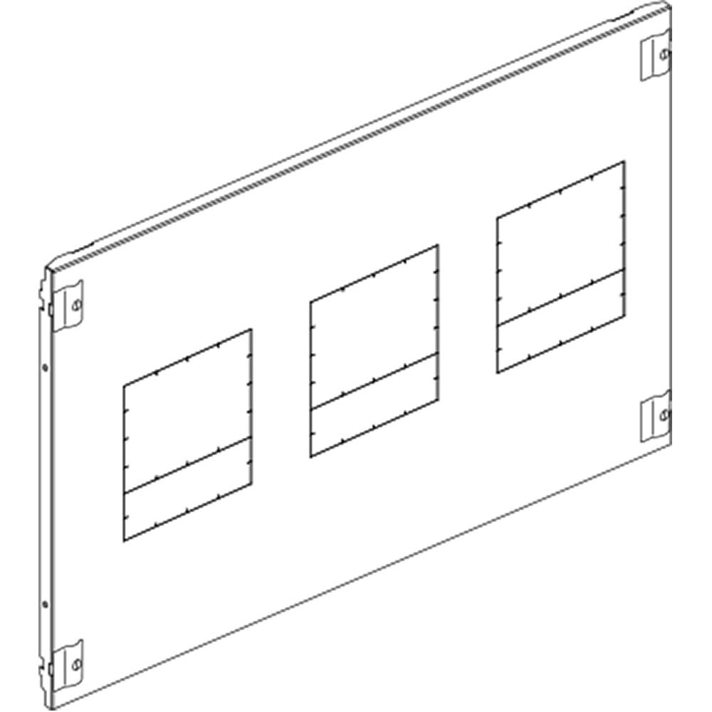 Pannello chiusura 1/4 giro M250-630 L 850x400mm per quadri elettrici industriali robusto e durevole