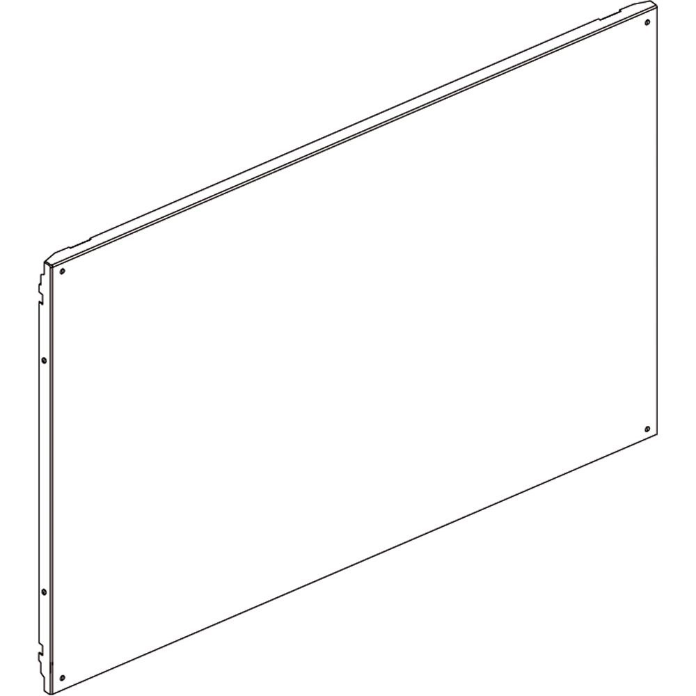 Pannello cieco 850x600 mm 4 viti fissaggio per quadri elettrici professionali