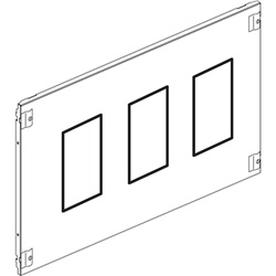 Pannello frontale 1/4 giro metallo per Megatiker ME125-250 con differenziale larghezza 850mm