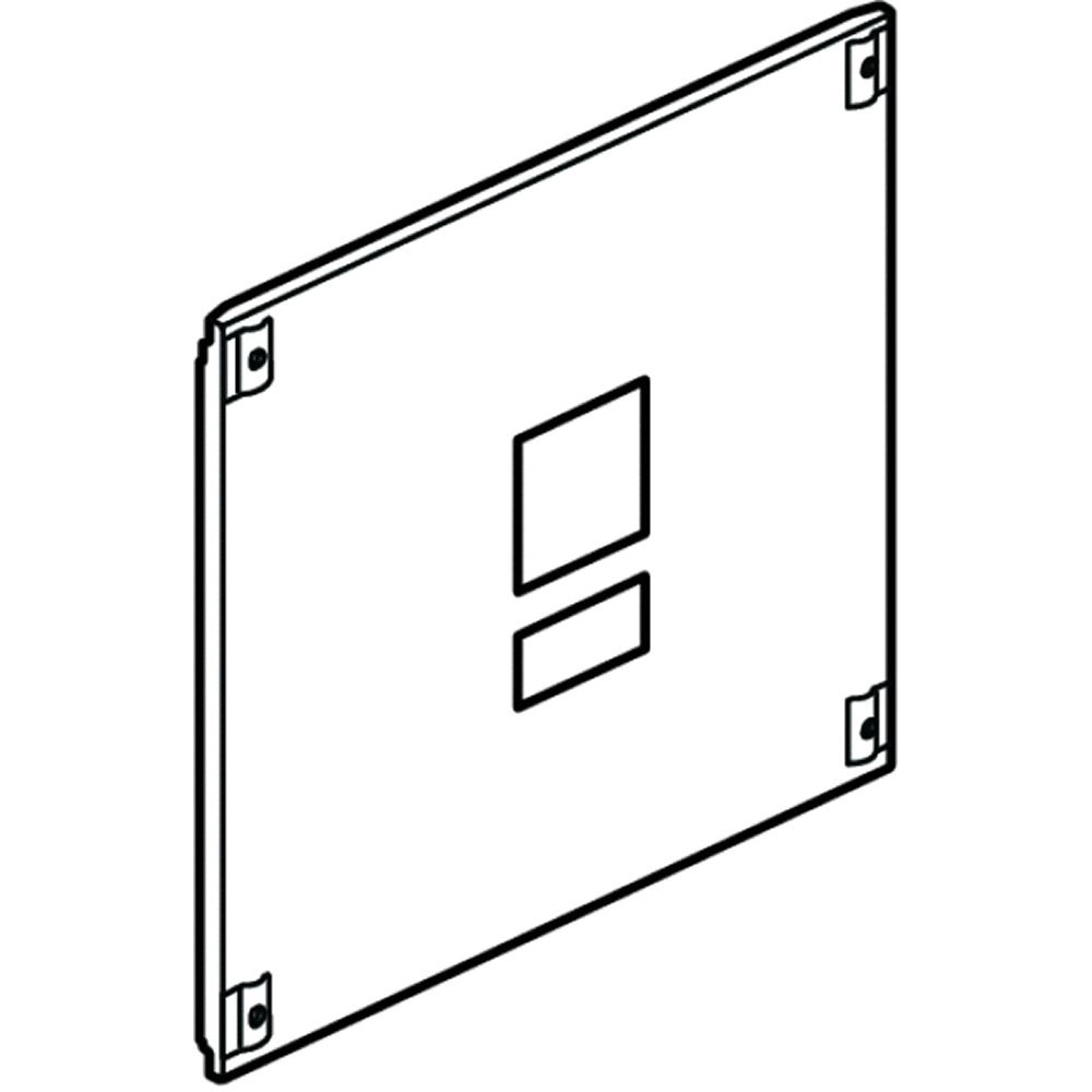 Pannello elettrico MAS M250-400 con modulo differenziale fissaggio 4 viti 850x600 mm per impianti industriali
