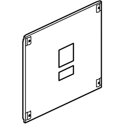 Pannello elettrico MAS M250-400 con modulo differenziale fissaggio 4 viti 850x600 mm per impianti industriali