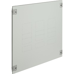Pannello metallo 1/4 giro per interruttori M250-630 con modulo differenziale 850x600 mm per quadri elettrici industriali