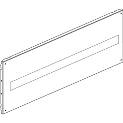 Pannello protezione quadro elettrico 36 moduli DIN 850x300 mm per impianti industriali e civili