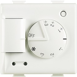 Sonda Matix con regolazione temperatura ±3°C per impianti riscaldamento e raffrescamento, 2 moduli, controllo ambiente preciso e affidabile
