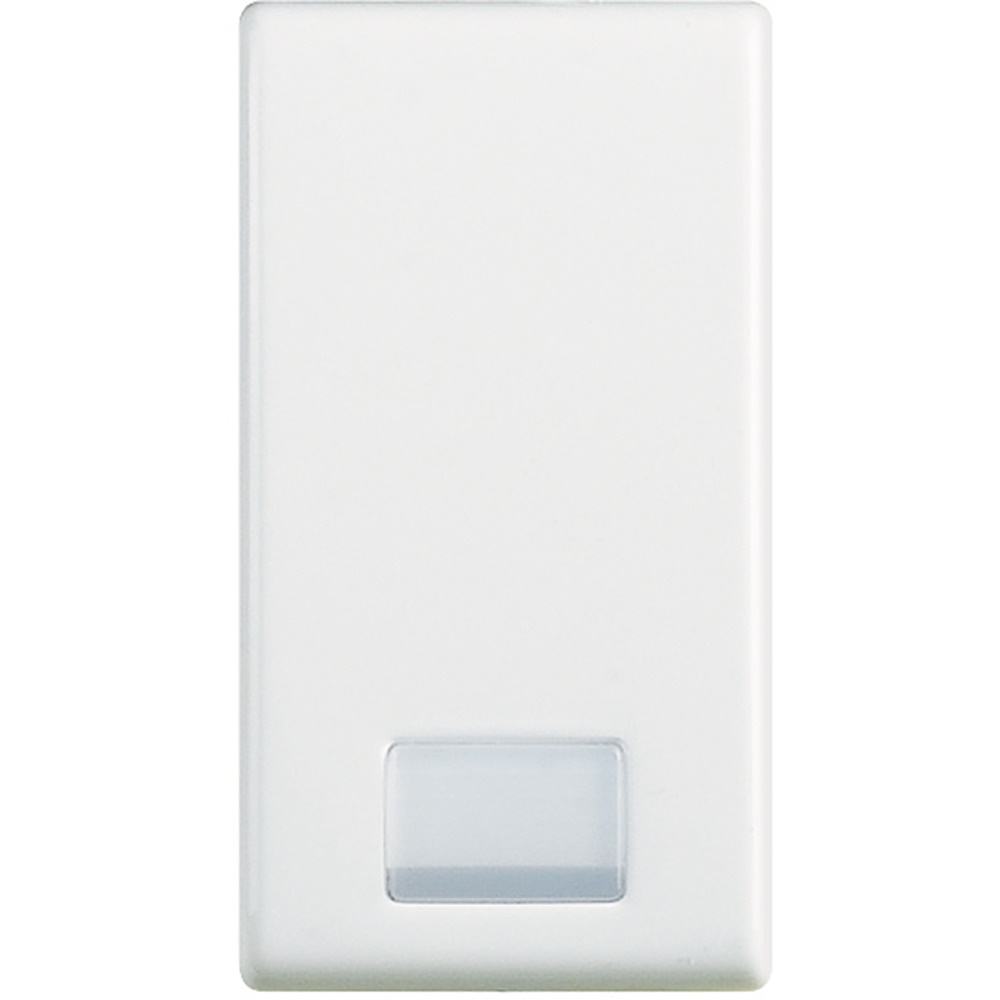 Copritasto Matix 1 modulo bianco alta qualità per interruttori interni sicurezza accessibilità
