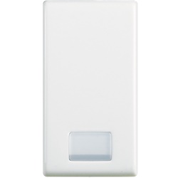 Copritasto Matix 1 modulo bianco alta qualità per interruttori interni sicurezza accessibilità