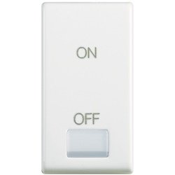 Copritasto ON OFF Matix materiale alta qualità senza alogeni per impianti elettrici residenziali e commerciali