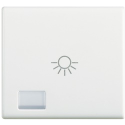 Copritasto Matix simbolo luminoso 2 moduli per impianti elettrici sicurezza accessibilità