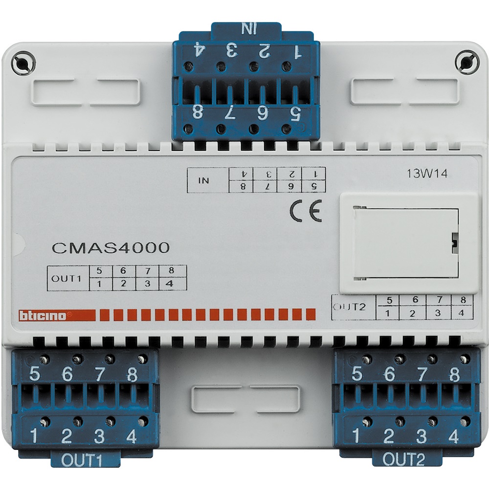 Modulo espansione 4 pulsantiere per terminali camera CMTE1100 CMTE1200 uso sanitario