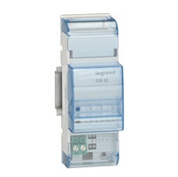 Modulo memoria SCS 2 moduli DIN per automazione luci e tapparelle sistema bus
