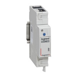 Attuatore con sensori integrati 16A 1 modulo DIN controllo carichi automazione elettrica