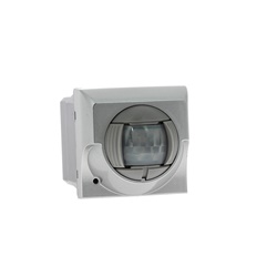 Sensore doppia tecnologia PIR+MW 8m incasso 2 moduli AXOLUTE grigio tech