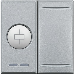 Attuatore carichi 16A Axolute 1 relè 10A controllo lampade incandescenza LED automazione incasso 2 moduli