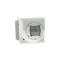Sensore doppia tecnologia PIR+MW 8m incasso 2 moduli AXOLUTE bianco per controllo ambientale