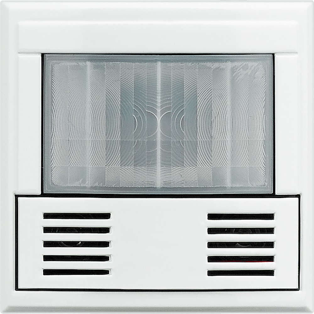 Interruttore KNX Axolute Green Switch PIR bianco controllo illuminazione domotica ambienti residenziali e commerciali