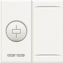 Attuatore carichi Axolute 16A 1 relè incasso 2 moduli per automazione controllo carichi