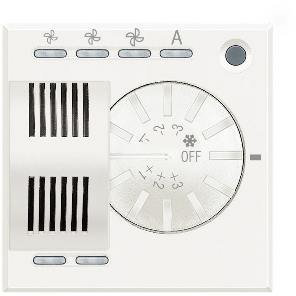 Sonda Axolute bianca controllo temperatura fan-coil riscaldamento raffrescamento ambiente