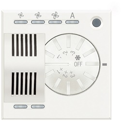Sonda Axolute bianca controllo temperatura fan-coil riscaldamento raffrescamento ambiente
